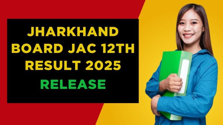 Jharkhand Board JAC 12th Result 2025