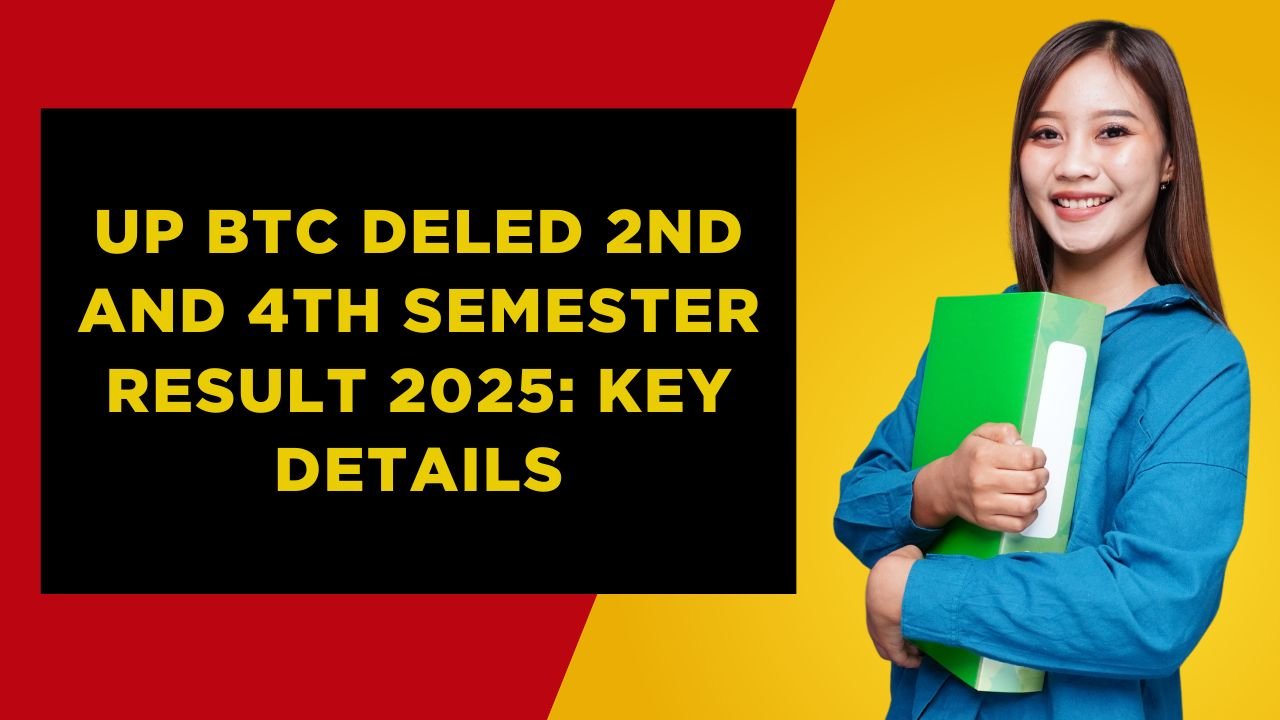 UP BTC DElEd 2nd and 4th Semester Result 2025